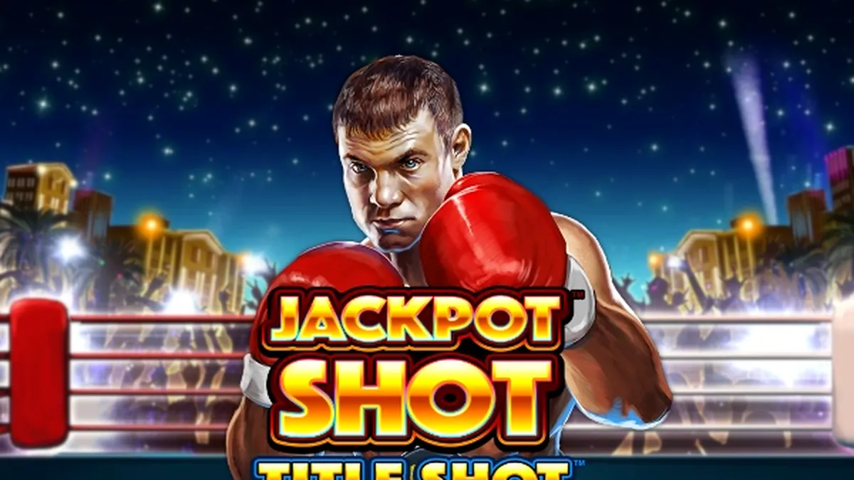 Tampilan visual slot Title Shot dengan nuansa modern dan dinamis
